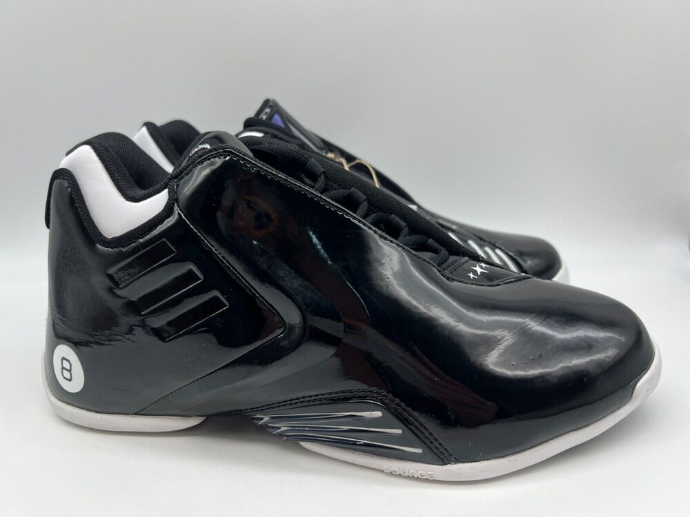 Adidas Men's TMAC 3 Restomod Magic 8 Ball GY2395 Black White Size 7